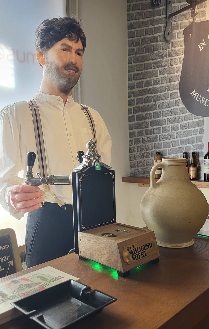 Object in situ in het museum