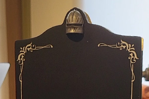 Detail knoppen bovenaanzicht